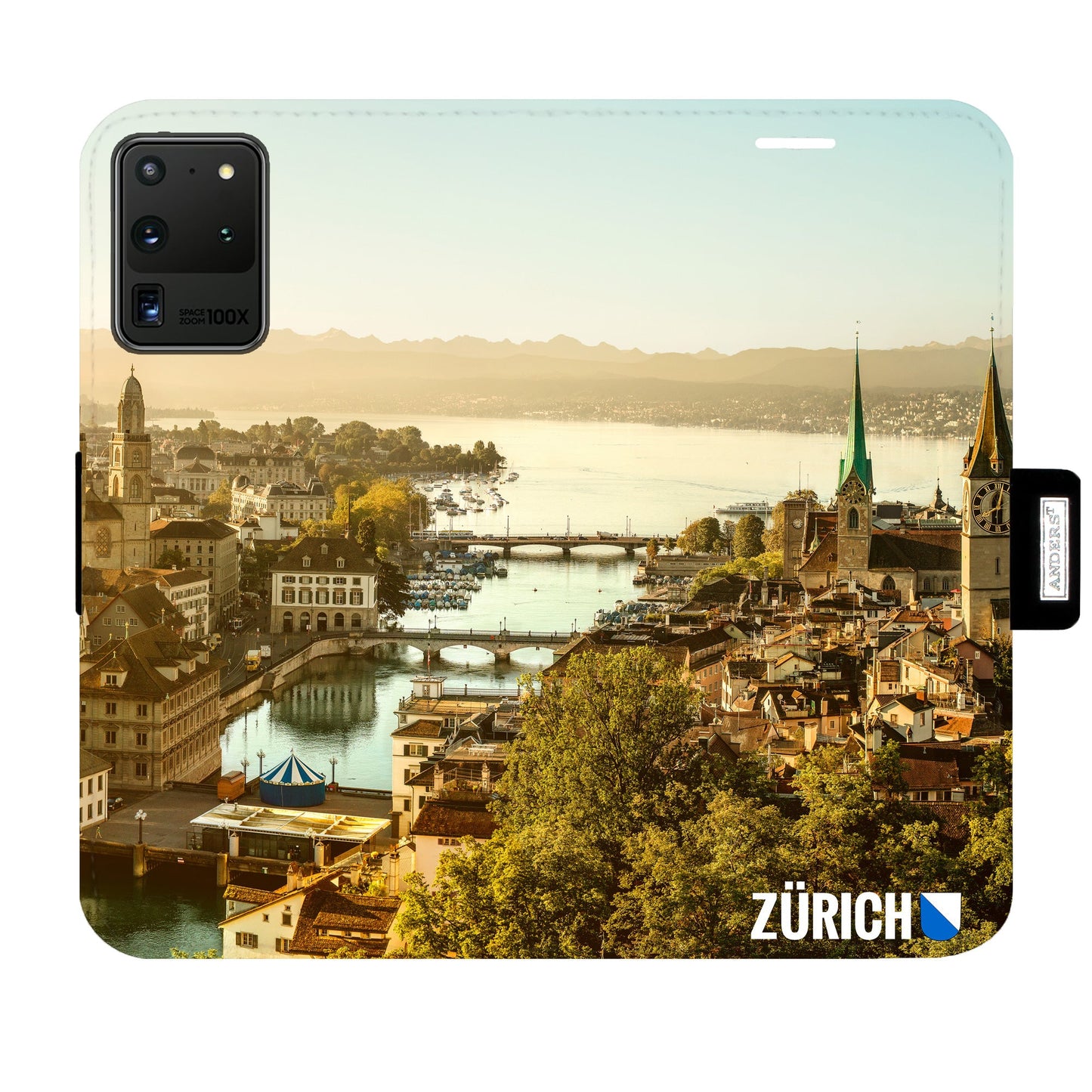 Zurich City from Above Victor Case for Samsung Galaxy S20 Ultra 