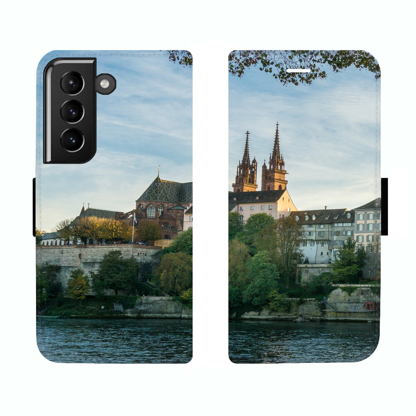Basel City Rhein Victor Case für Samsung Galaxy S21