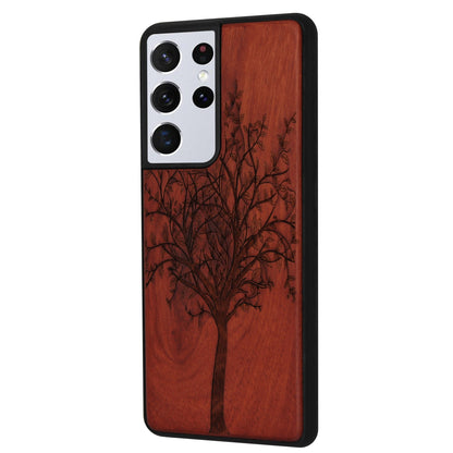 Coque Tree of Life Eden en palissandre pour Samsung Galaxy S22 Ultra