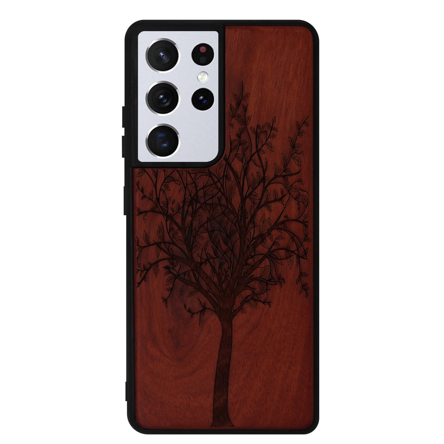 Coque Tree of Life Eden en palissandre pour Samsung Galaxy S22 Ultra