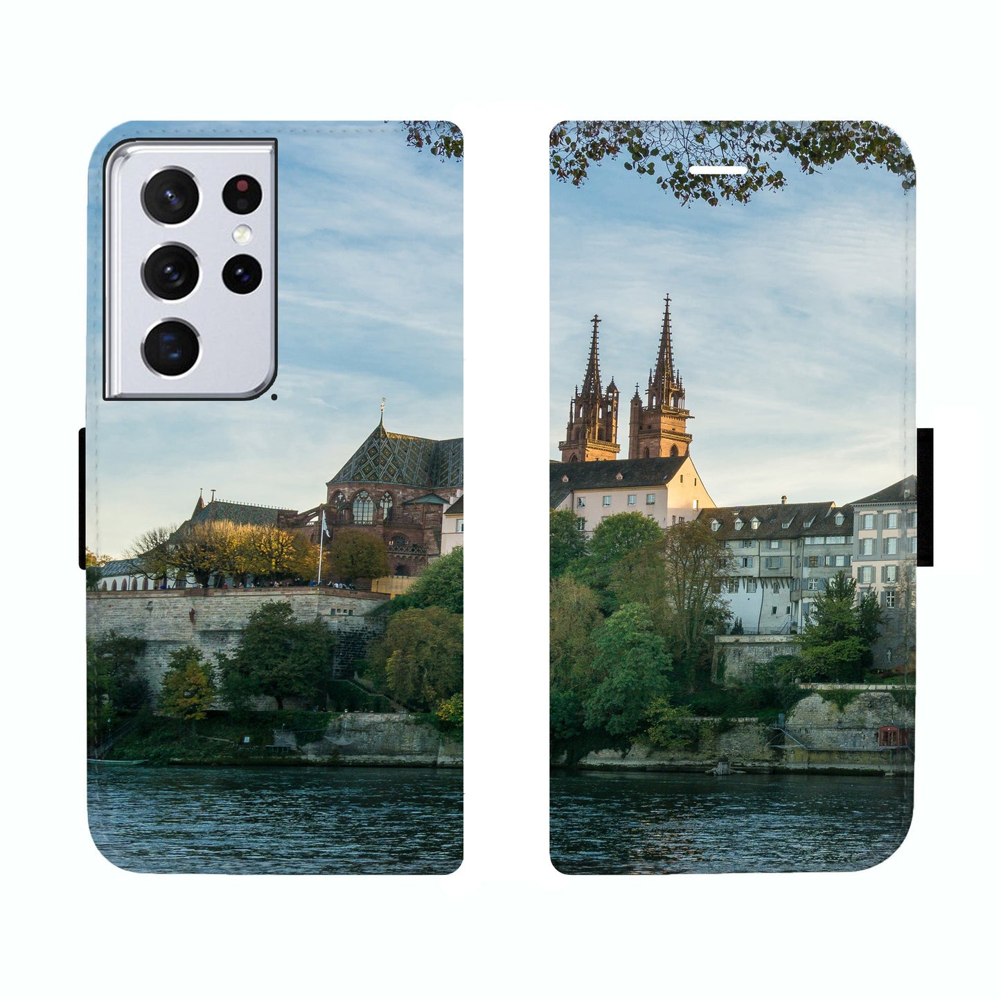 Coque Basel City Rhein Victor pour Samsung Galaxy S21 Ultra