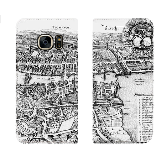 Zürich Merian Panorama Case für Samsung Galaxy S7 Edge