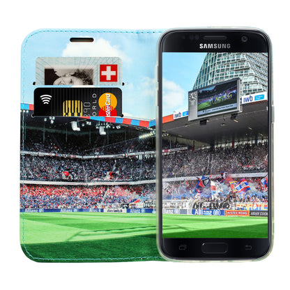 FCB rot / blau Panorama Case für Samsung Galaxy S7 Edge