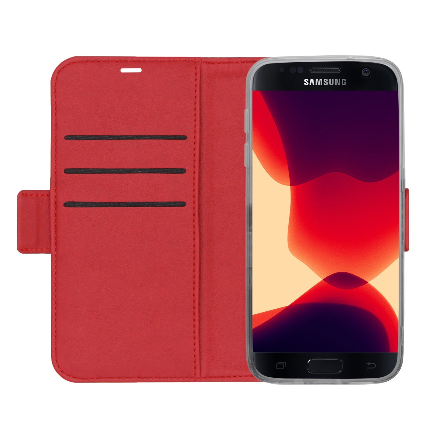 Coque Uni Rouge Victor pour Samsung Galaxy S7
