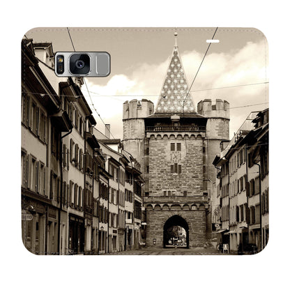 Basel City Spalentor Panorama Case für Samsung Galaxy S8 Plus