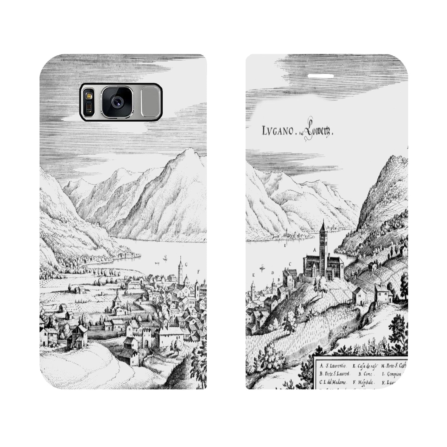 Lugano Merian Panorama Case for iPhone and Samsung