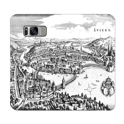 Coque Lucerne Merian Panorama pour Samsung Galaxy S8