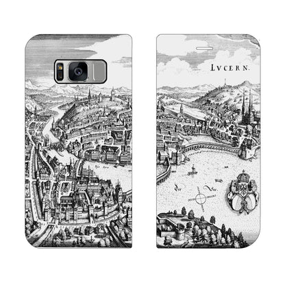 Coque Lucerne Merian Panorama pour Samsung Galaxy S8