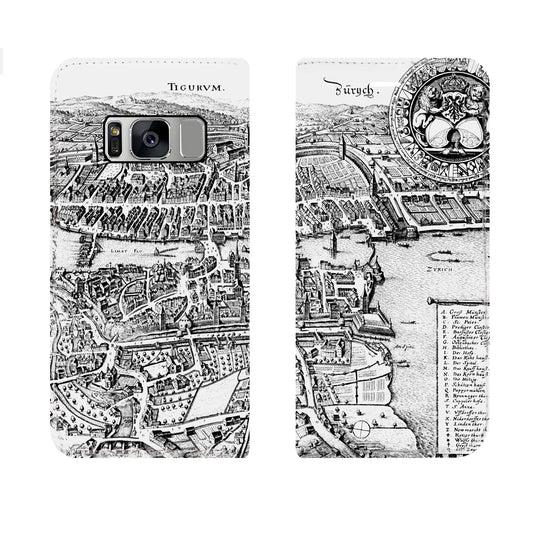 Coque Zurich Merian Panorama pour Samsung Galaxy S8