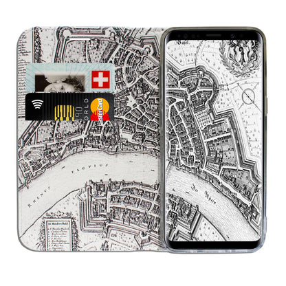 Basel City Spalentor Panorama Case für Samsung Galaxy S8