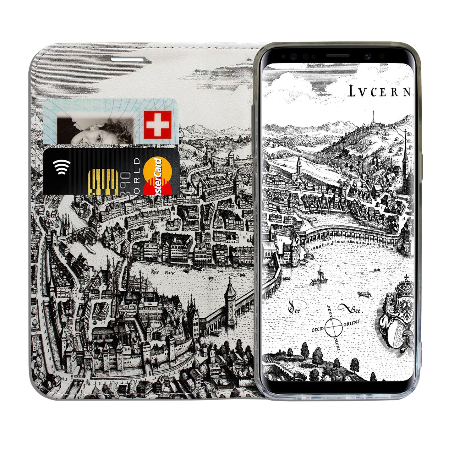Luzern Merian Panorama Case für Samsung Galaxy S9 Plus