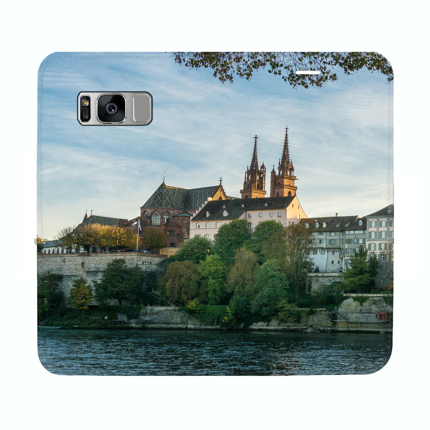 Coque Basel City Rhein Panorama pour Samsung Galaxy S8
