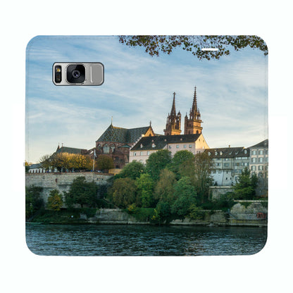 Basel City Rhein Panorama Case für Samsung Galaxy S8 Plus