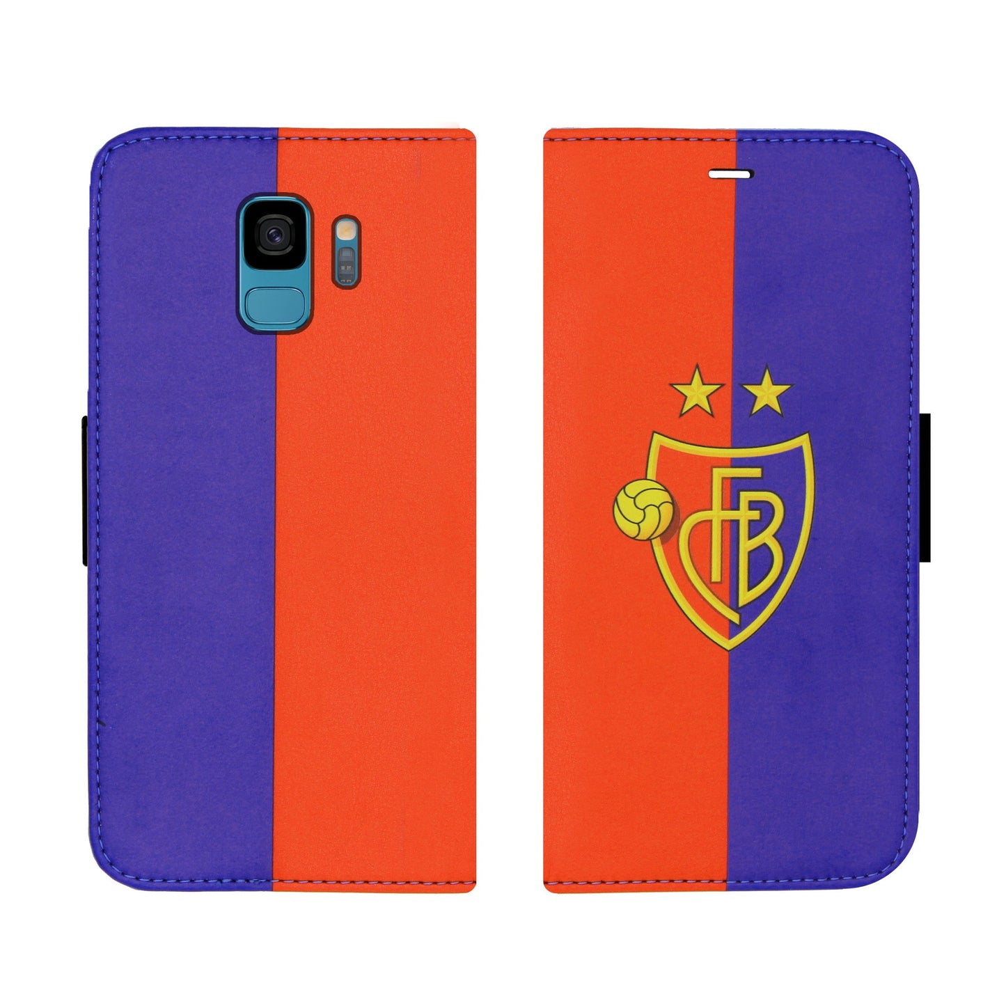 Coque Victor FCB Rouge / Bleue pour Samsung Galaxy S9