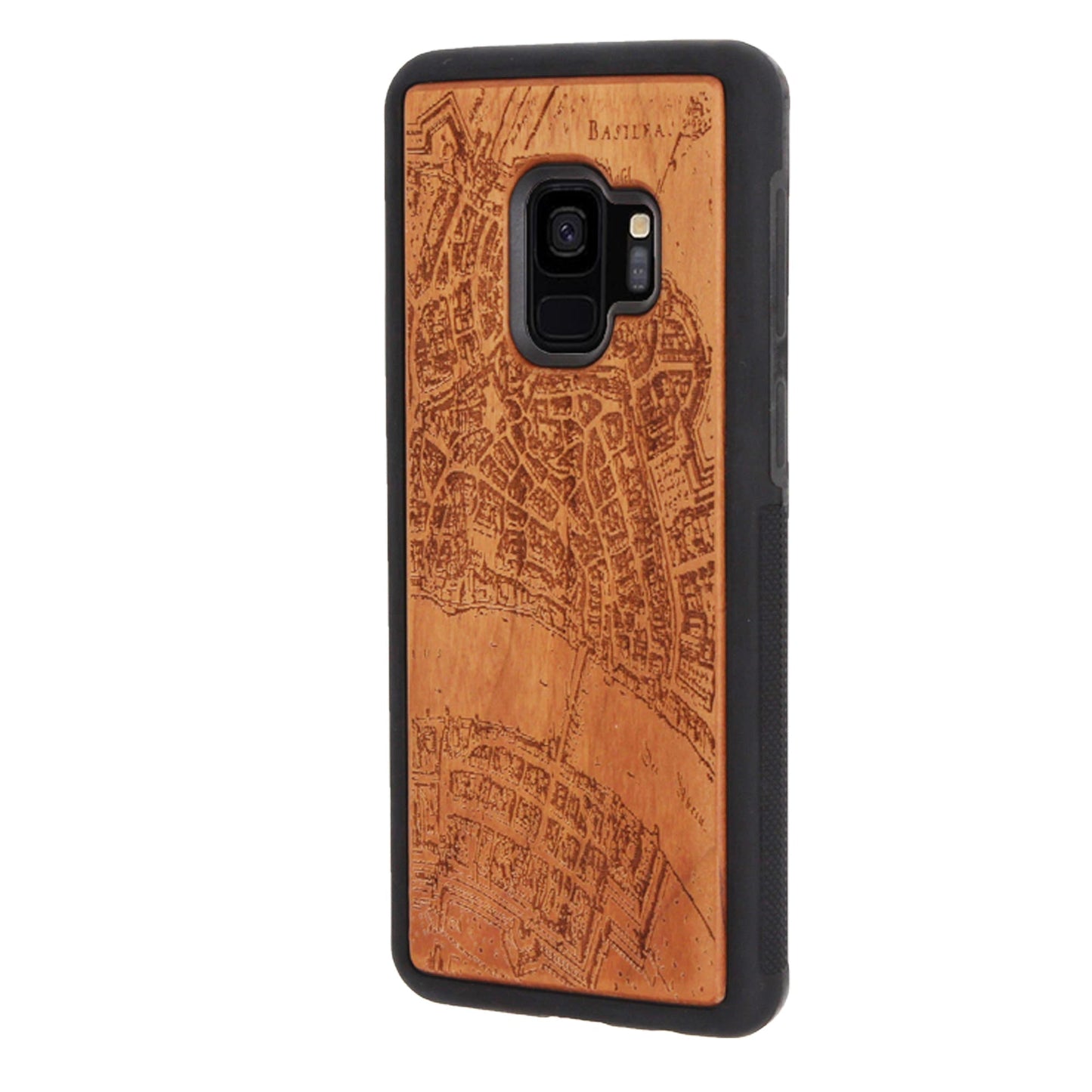 Basel Merian Eden case made of cherry wood for Samsung Galaxy S9