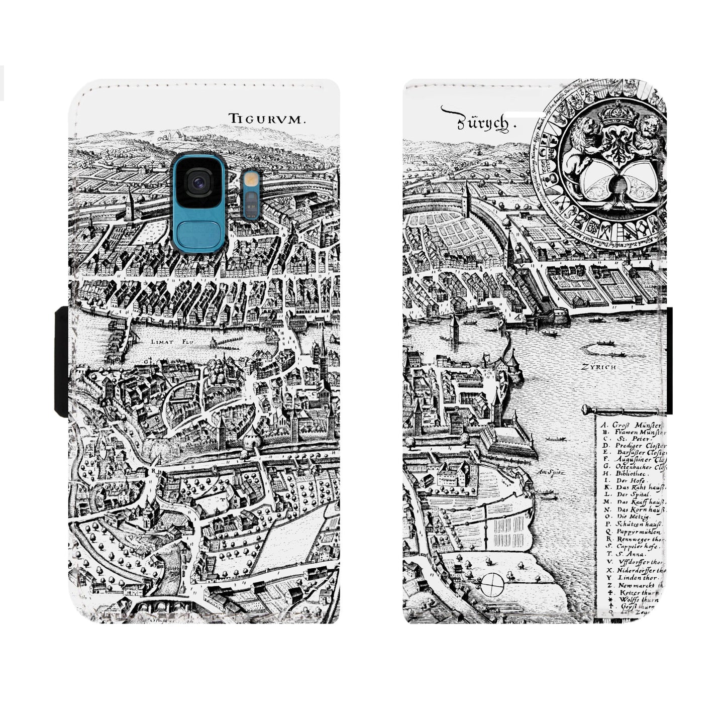 Zürich Merian Victor Case für Samsung Galaxy S9