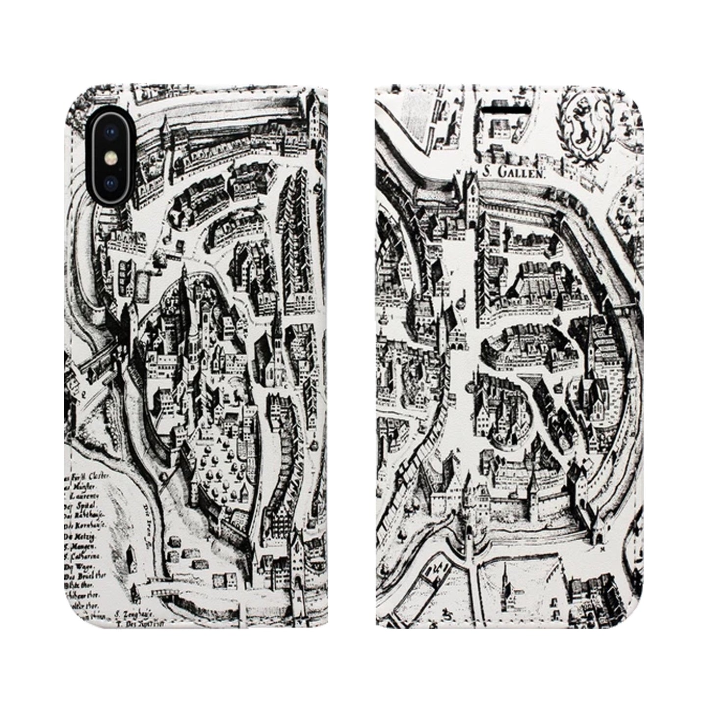St. Gallen Merian Panorama Case für iPhone und Samsung