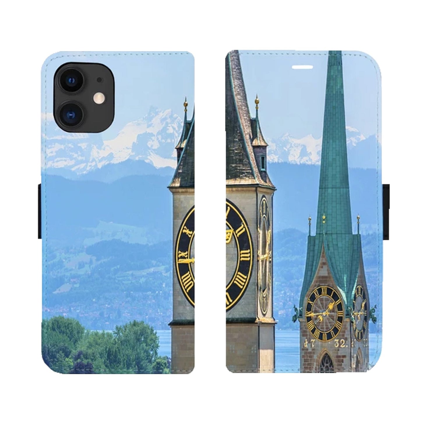 Zürich City St. Peter Fraumünster Victor Case für iPhone