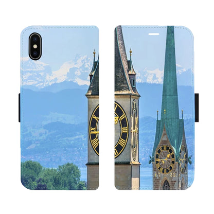 Zürich City St. Peter Fraumünster Victor Case für iPhone X/XS