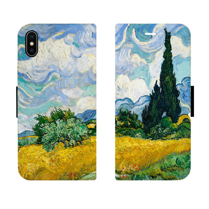 Van Goghs Weizenfeld mit Zypressen Victor Case für das iPhone X/XS