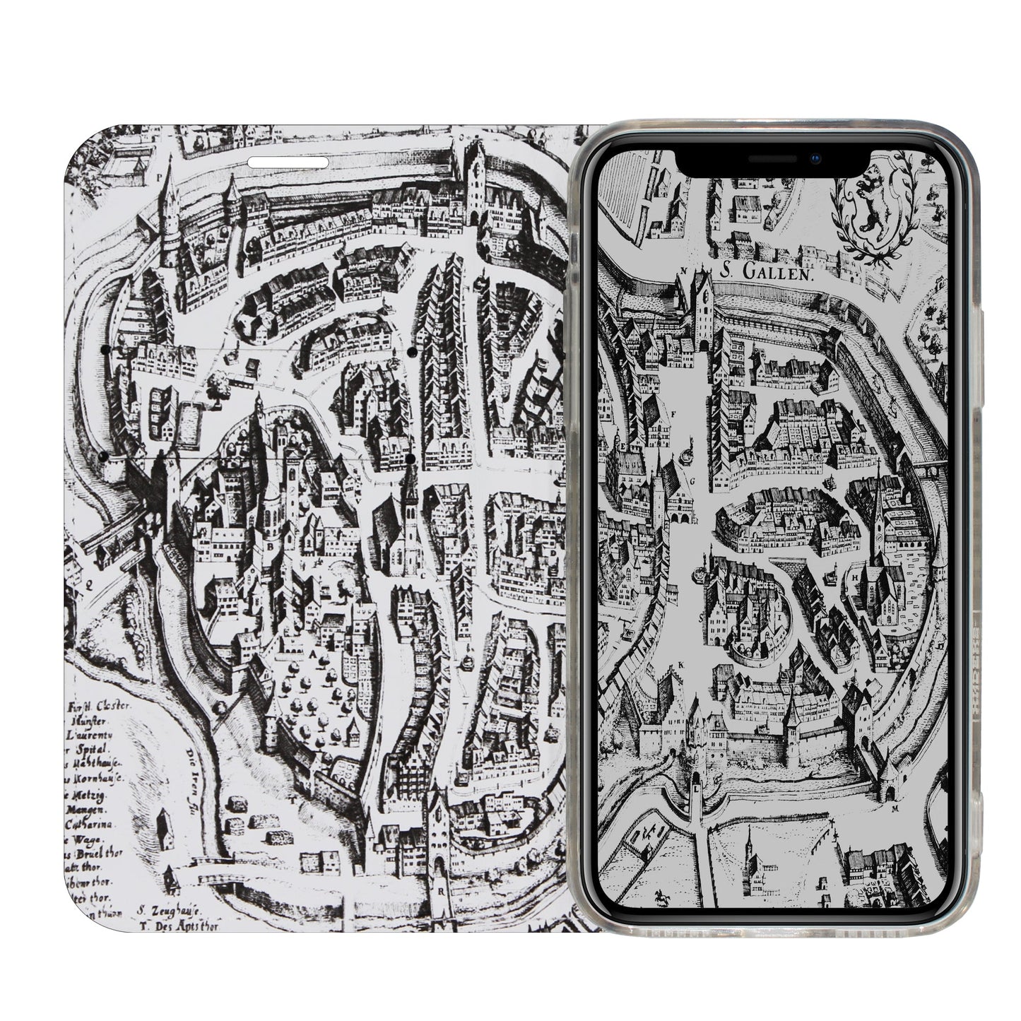 St. Gallen Merian Panorama Case for iPhone X/XS