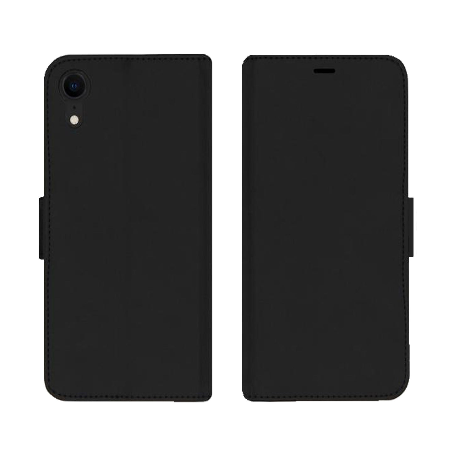 Plain Black Victor Case for iPhone XR