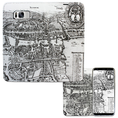 Zürich Merian Panorama Case für Samsung Galaxy S8 Plus