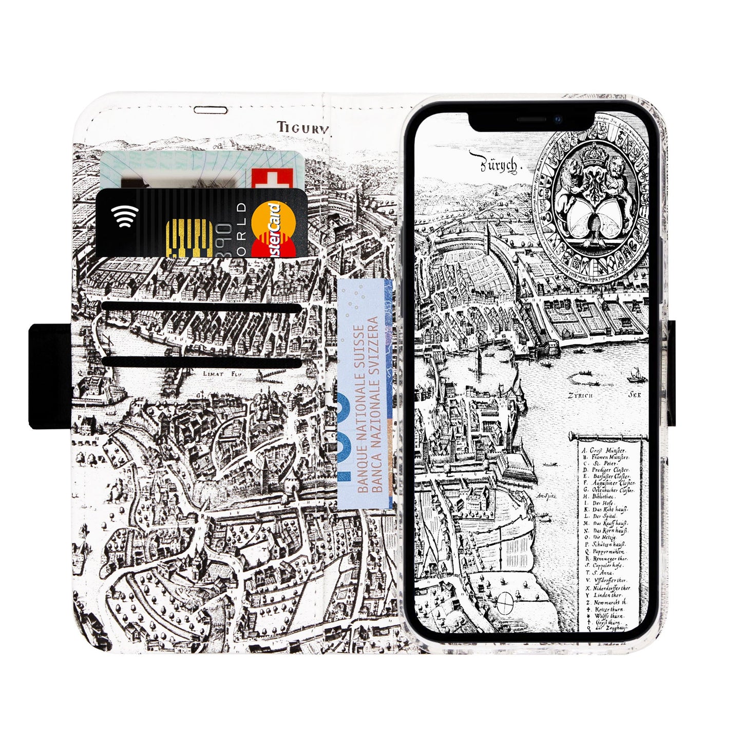 Coque Zurich City from Above Victor pour iPhone 13 Pro Max 