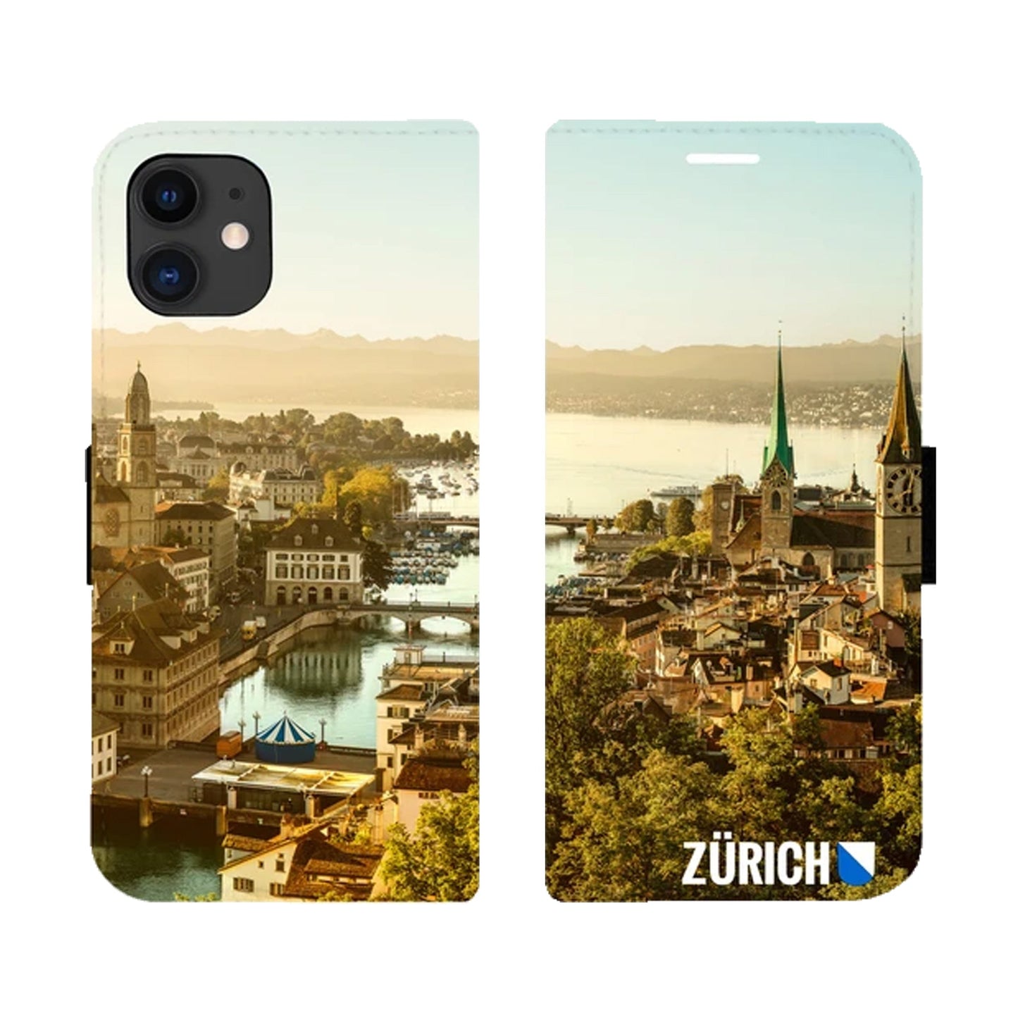 Zurich City from Above Victor Case for iPhone 11 