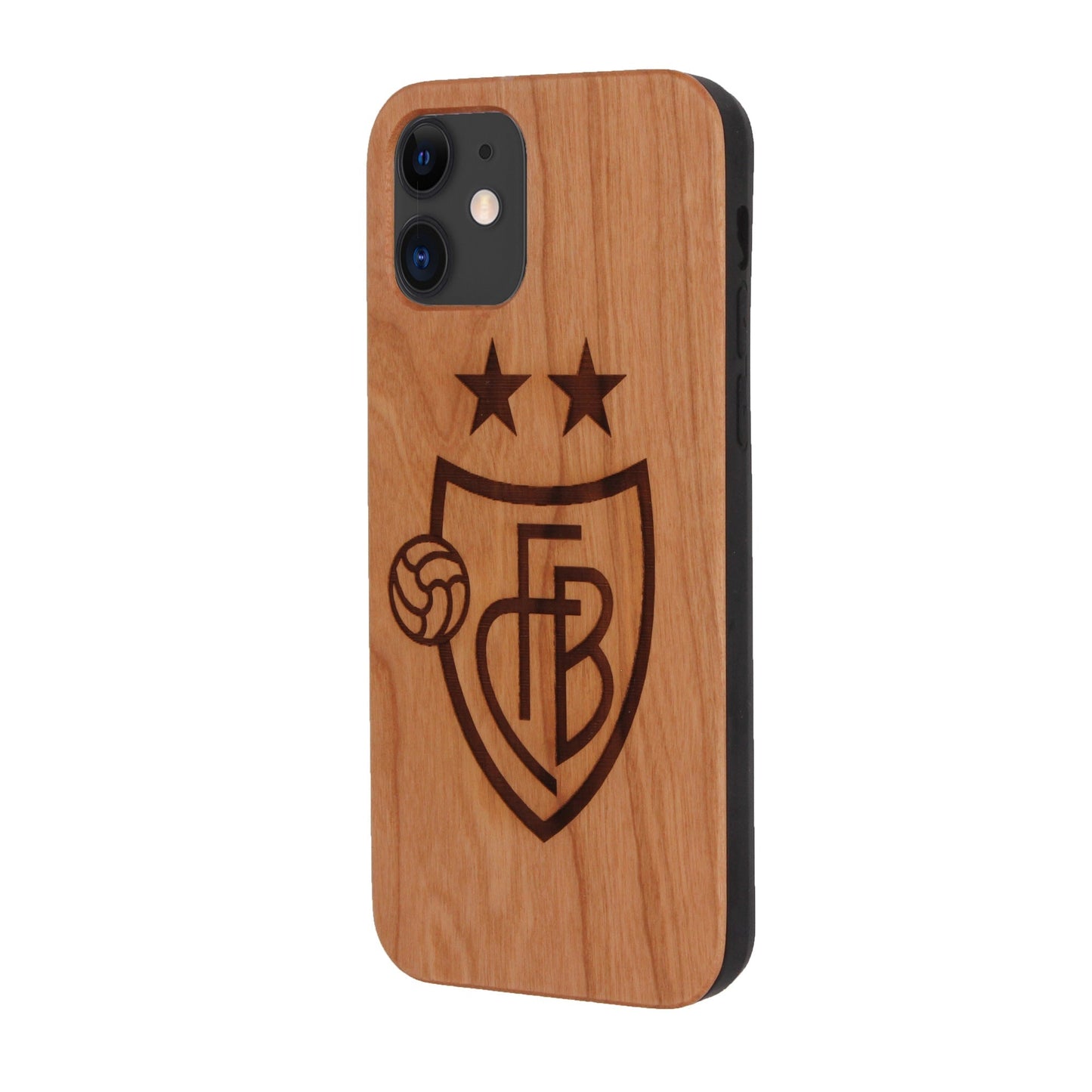 FCB Eden case made of cherry wood for iPhone 11