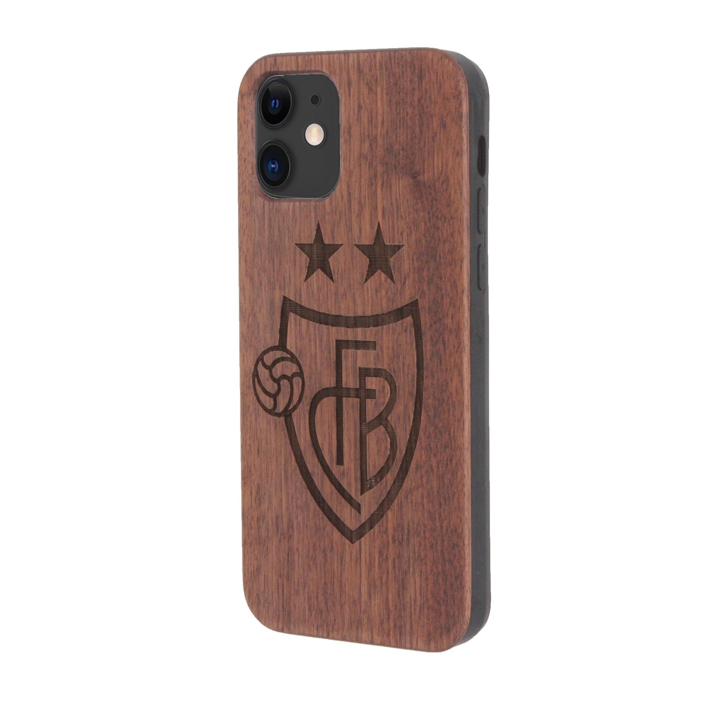 FCB Eden case made of walnut wood for iPhone 11