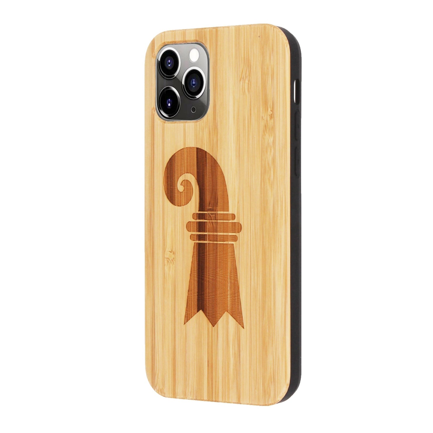 Baslerstab Eden case made of bamboo for iPhone 11 Pro Max