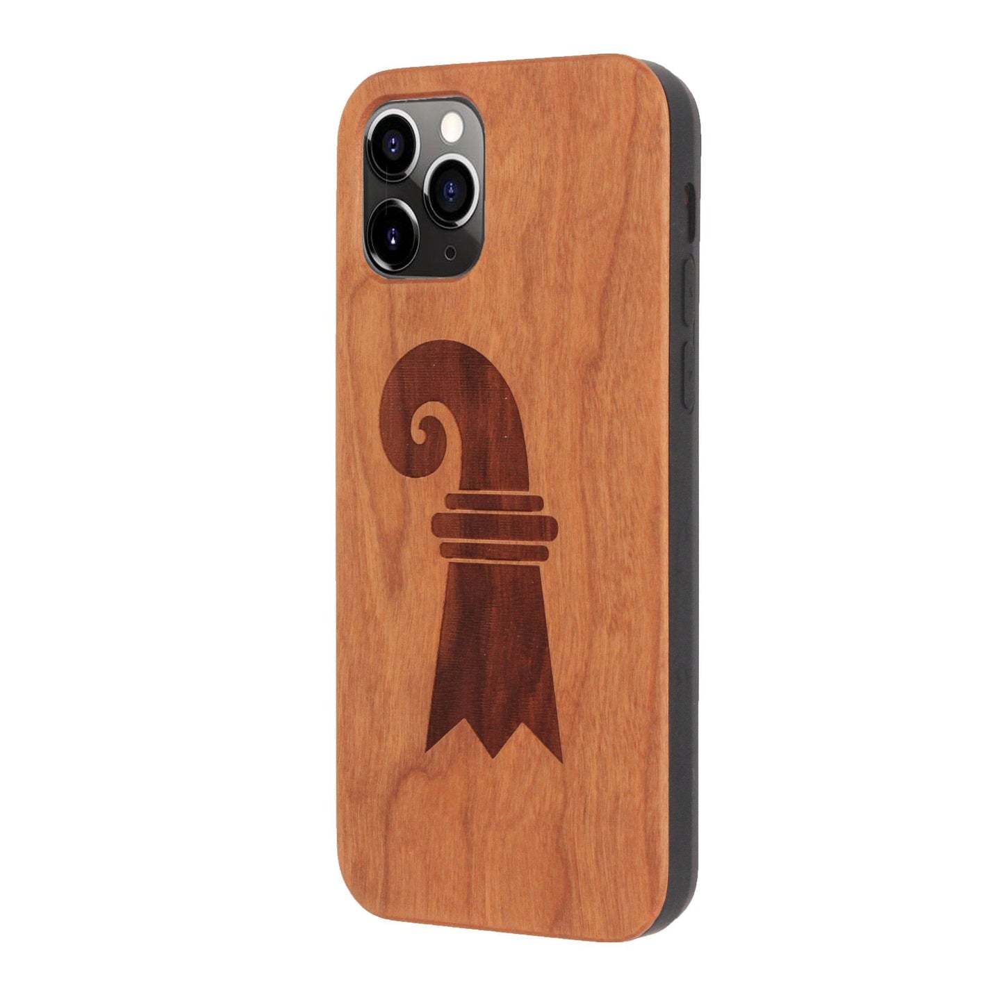 Baslerstab Eden case made of cherry wood for iPhone 11 Pro Max