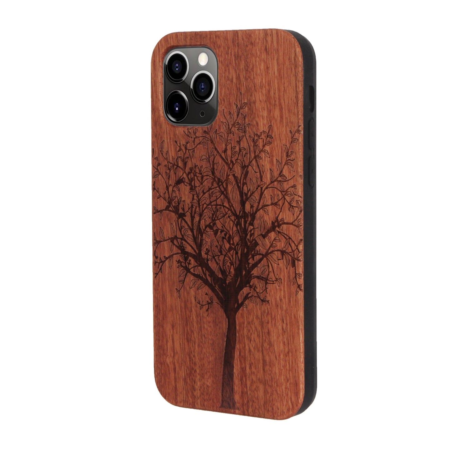 Lebensbaum Eden Case aus Rosenholz für iPhone 11 Pro