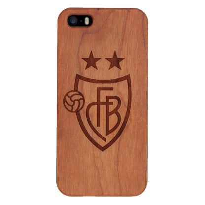 Coque FCB Eden en merisier pour iPhone 5/5S/SE 1
