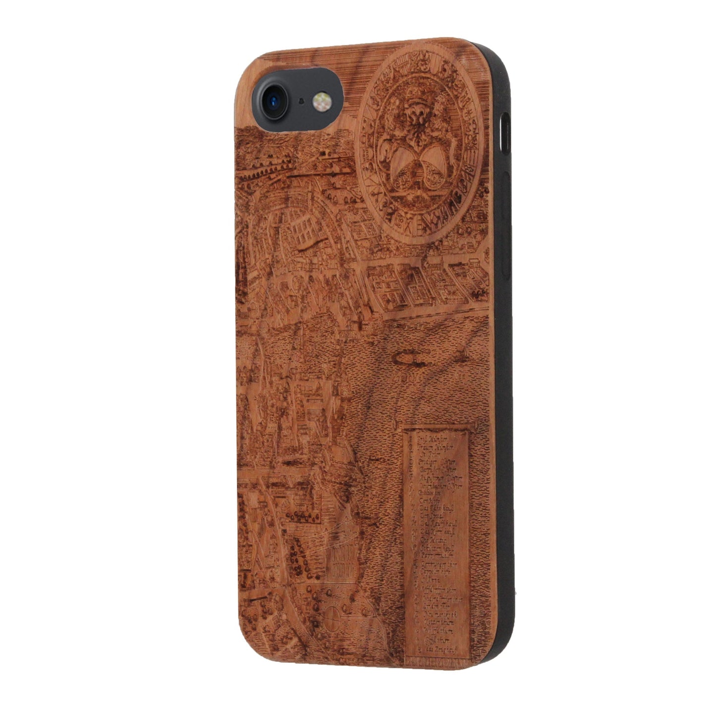 Zurich Merian Eden case made of cherry wood for iPhone 6/6S/7/8/SE 2/SE 3