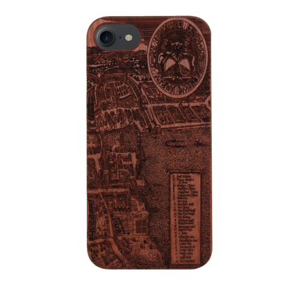 Zürich Merian Eden Case aus Rosenholz für iPhone 6/6S/7/8/SE 2/SE 3