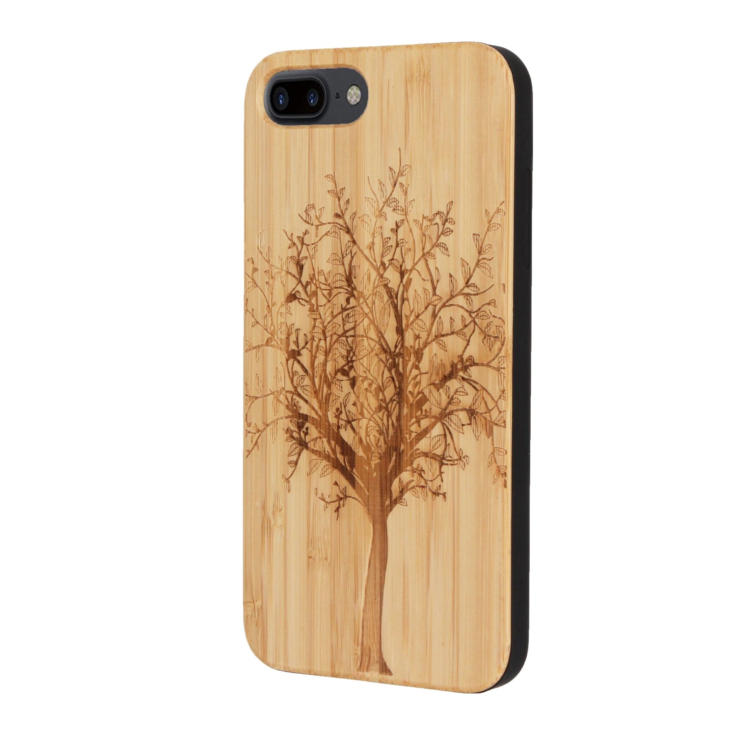 Coque en Bambou Arbre de Vie Eden pour iPhone 6/6S/7/8 Plus