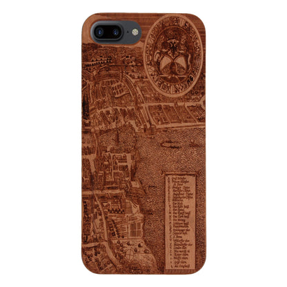 Zürich Merian Eden Case aus Kirschholz für iPhone 6/6S/7/8 Plus