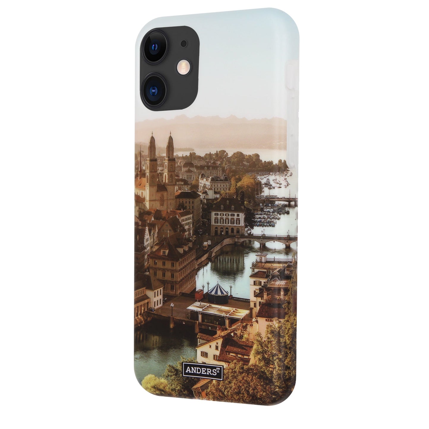 Zurich City from Above 360° Case for iPhone 11