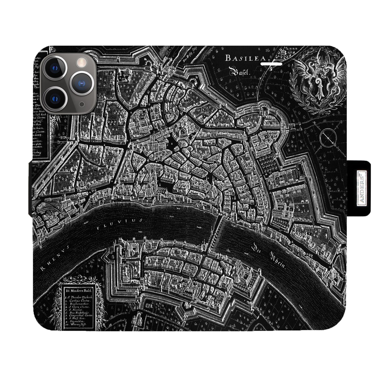 Basel Merian Negative Victor Case for iPhone 11 Pro Max