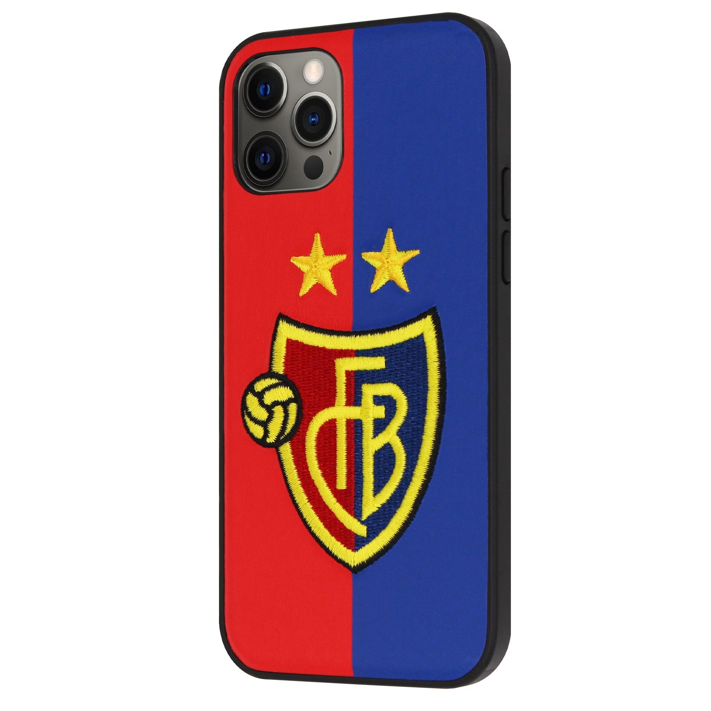 FCB Red / Blue Stitch Case for iPhone 12/12 Pro