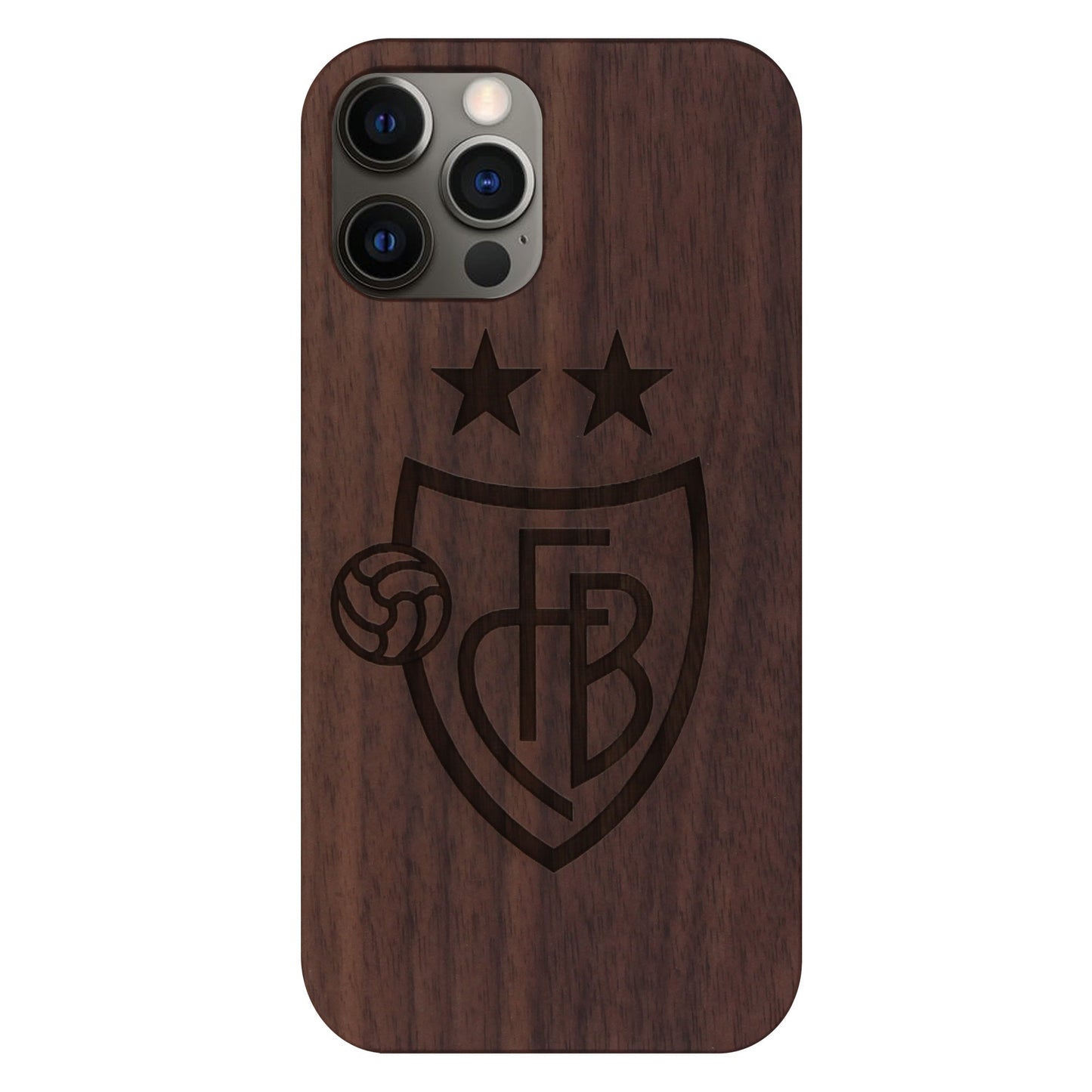 FCB Eden case made of walnut wood for iPhone 12 Pro Max