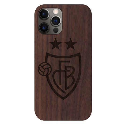 FCB Eden case made of walnut wood for iPhone 12/12 Pro