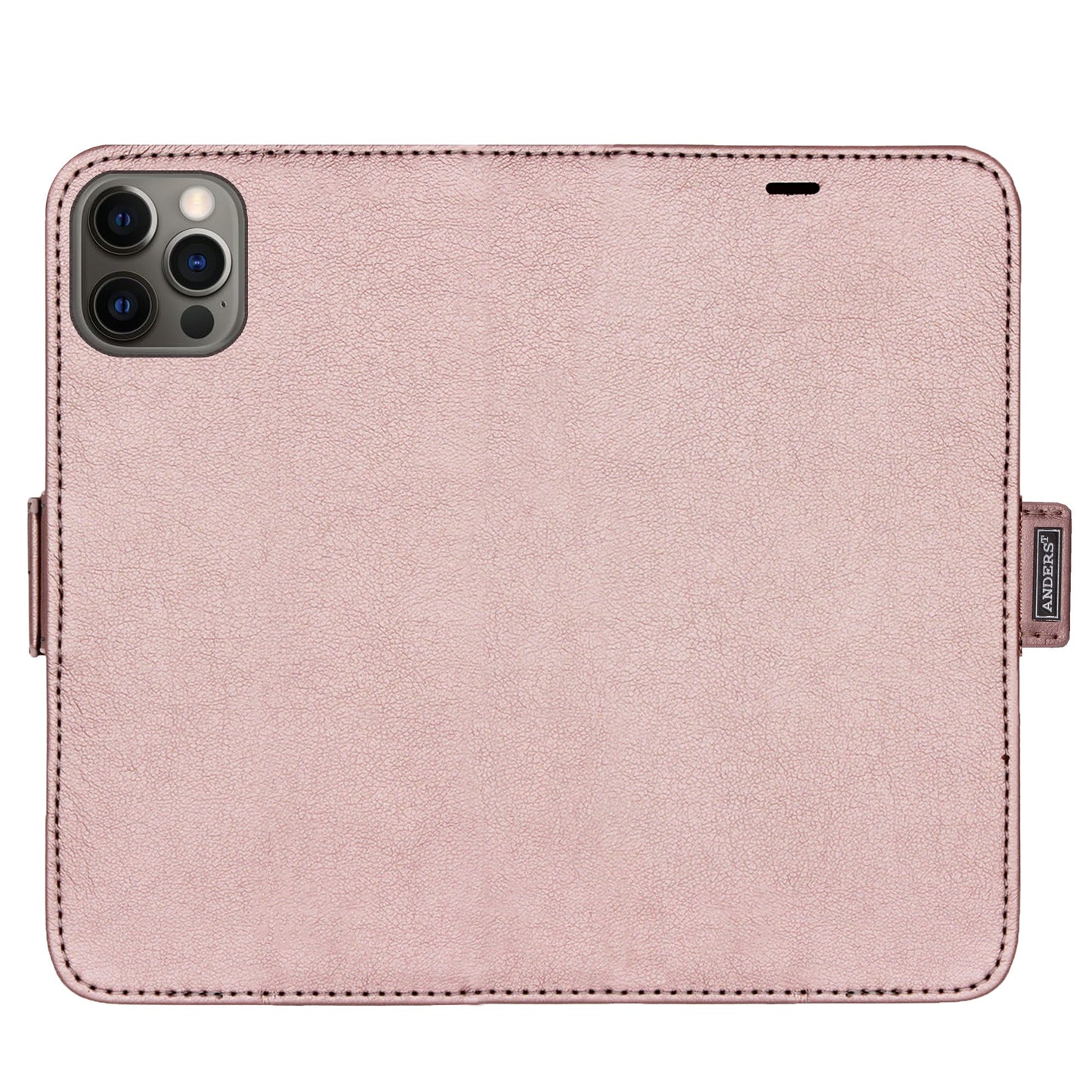 Solid Rose Gold Victor Case for iPhone 12/12 Pro