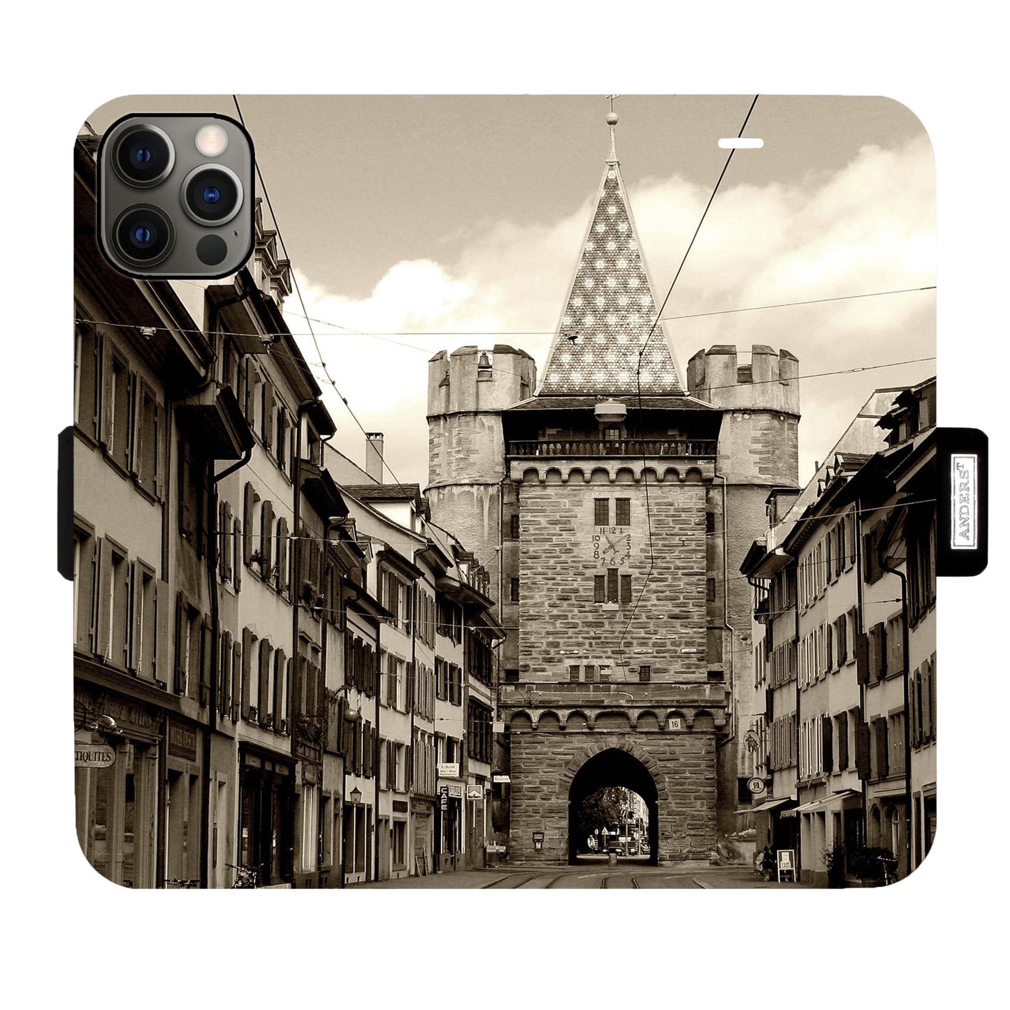 Basel City Spalentor Victor Case für iPhone 12/12 Pro