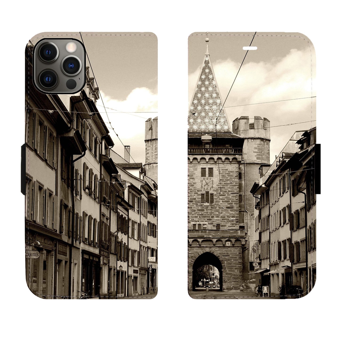 Basel City Spalentor Victor Case für iPhone 12/12 Pro