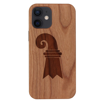 Bastone di Basilea Eden Case in ciliegio per iPhone und Samsung