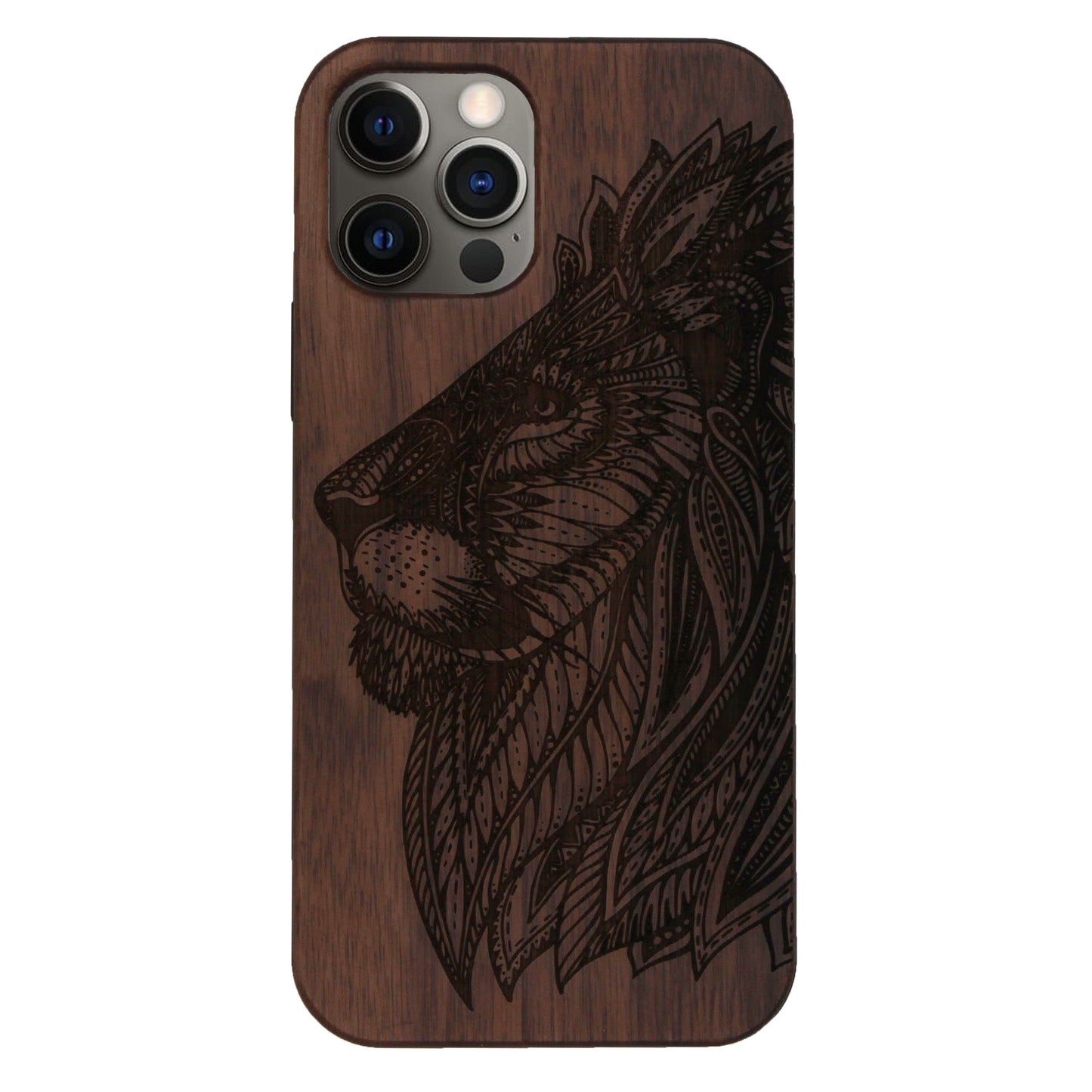 Coque Eden lion noyer pour iPhone 12/12 Pro