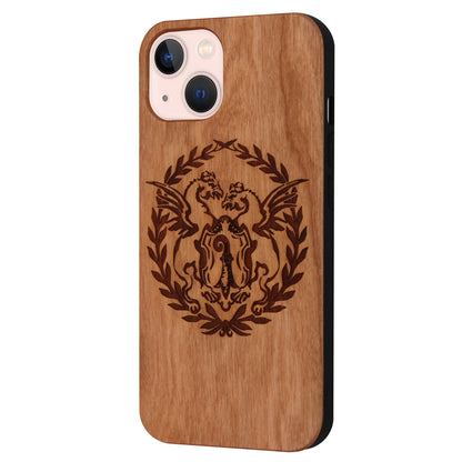 Cherry Wood Basilisk Eden Case for iPhone 13 Mini